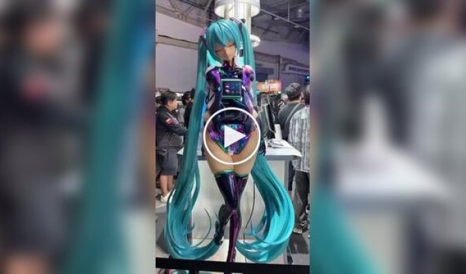 Компьютер в виде Хацунэ Мику