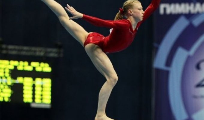 Некоторые факты о спортивной гимнастике (10 фото)