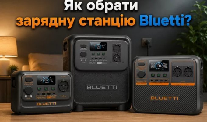 Яка зарядна станція Bluetti вам підійде? Гід по актуальних моделях