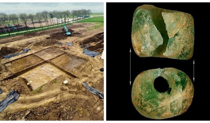 In the Netherlands, discovered a mysterious religious building, which is about 4,000 years old (6 photos)