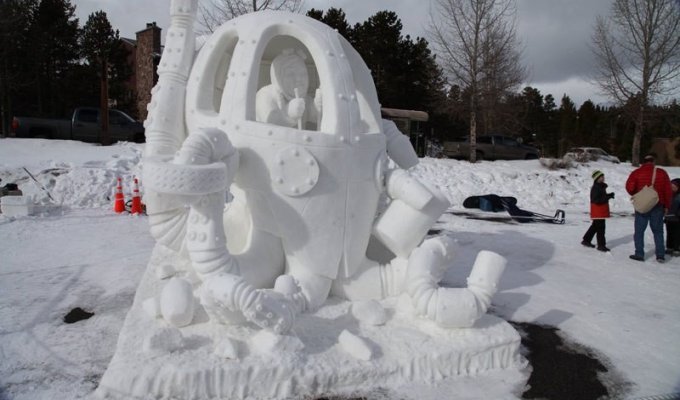 Международный фестиваль снежных скульптур в Брекенридже (18 фото)