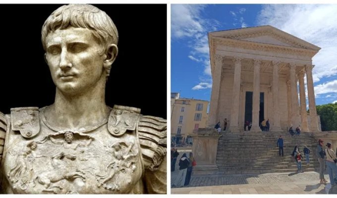 Квадратный дом в Ниме: бессмертный лик Рима (14 фото + 1 видео)