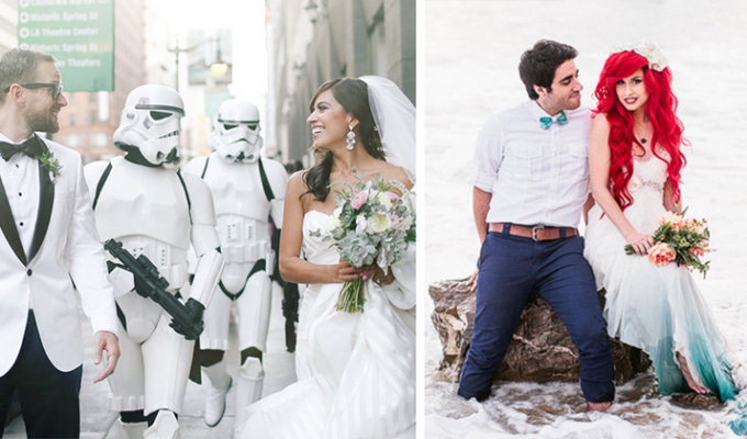 22 фотографии самых эпических свадеб гиков (23 фото)