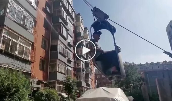 Самодельная канатная дорога