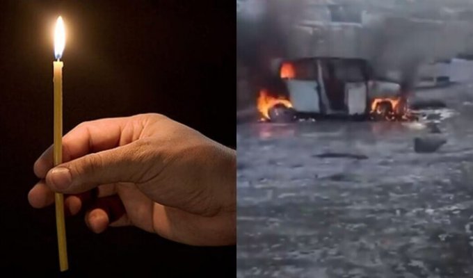 "Хотел освятить": житель Владивостока во время обряда случайно сжег авто (2 фото + 1 видео)