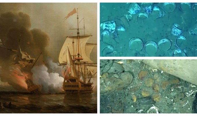 Countries share $20 billion worth of sunken treasure (12 photos + 1 video)