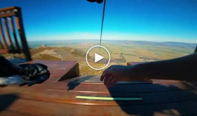 Самый длинный зиплайн