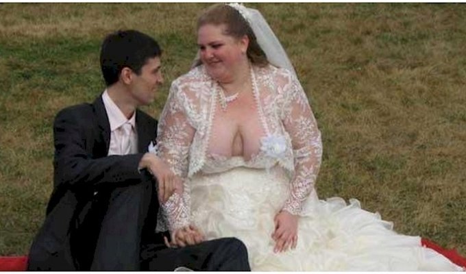 Эти свадебные платья - просто позор! (18 фото)