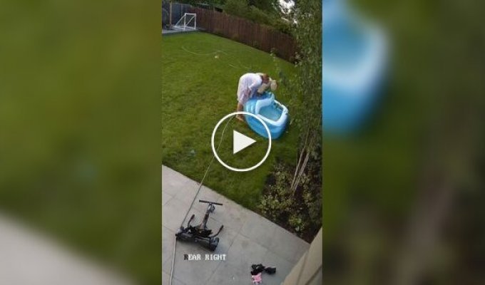 Слив воды из бассейна превратился в настоящее испытание