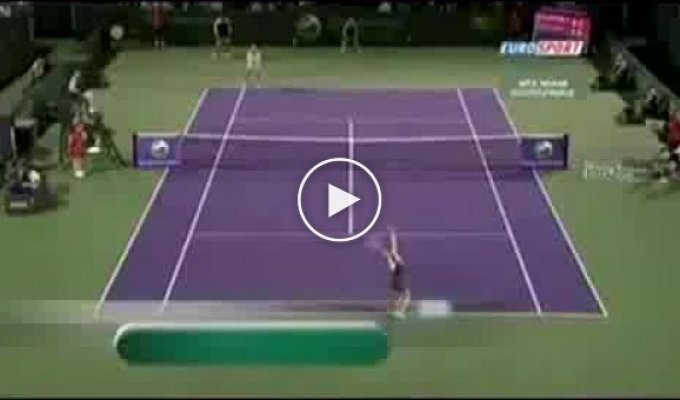 Теннисистка ругается матом (маты)