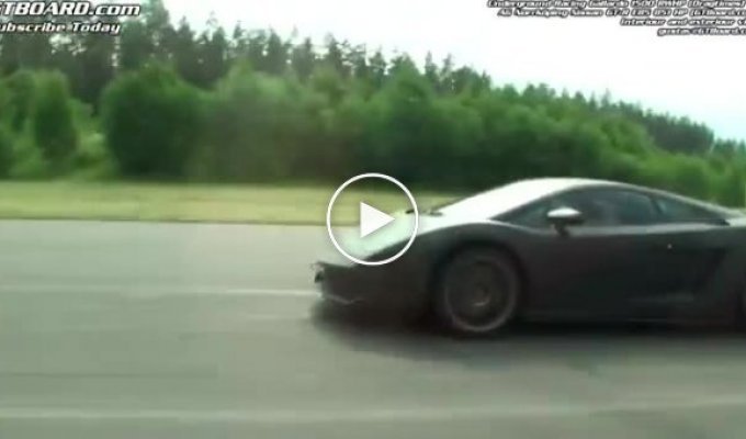 1500-сильный Lamborghini Gallardo из России против всех (3 видео)