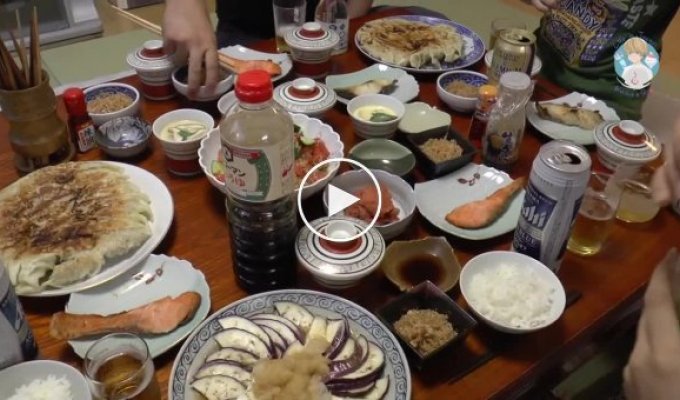 Что ест обычная японская семья на ужин