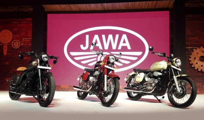 Мотоциклы Jawa по-индийски: представлены три новые модели (9 фото)
