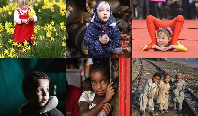 Дети из разных уголков мира (34 фото)