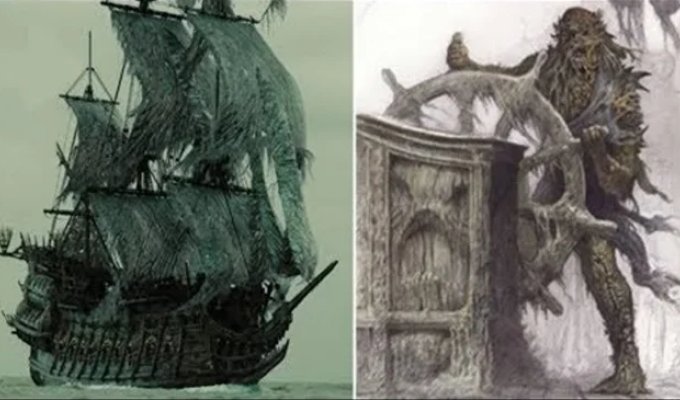 Легенда о Летучем голландце: как корабль-призрак стал символом морской мистики (6 фото)