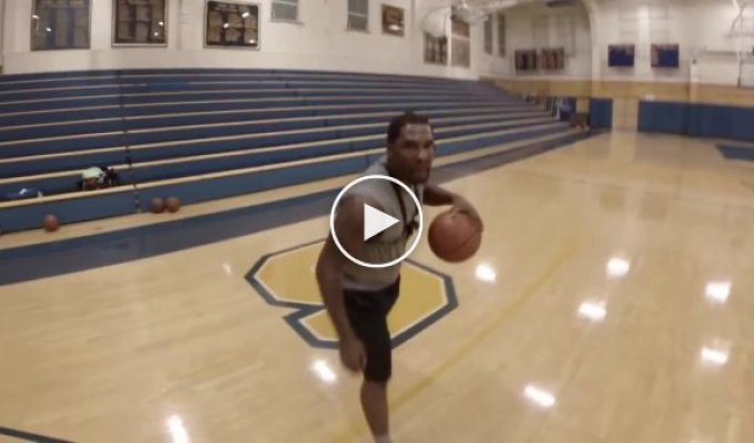 Играем в баскетбол с GoPro от первого лица