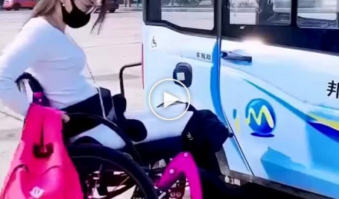 A wheelchair that many people with limited mobility can only dream about