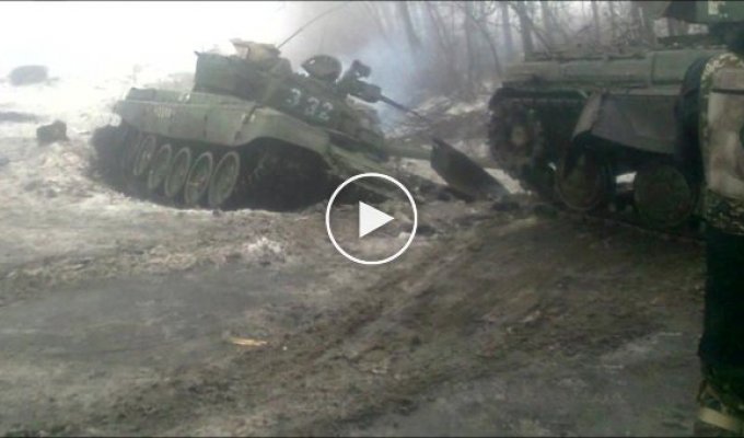 Украина. Разгром танковой группы российско-террористических войск под Дебальцево