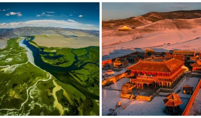 Stunning footage from Mongolia (14 photos + 1 video)