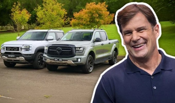 Глава Ford опробовал китайские пикапы (4 фото)