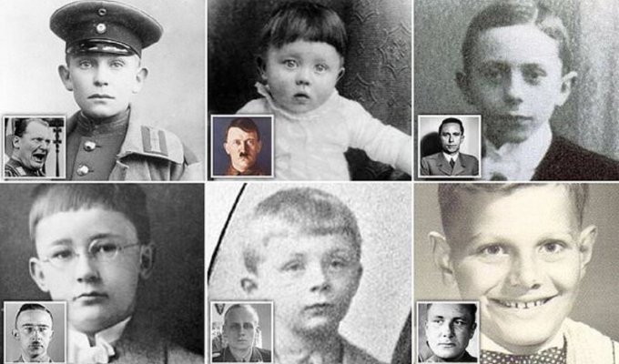 Детские годы нацистских преступников (13 фото)