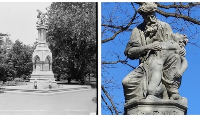 Ether monument in Boston - an unexpected dedication from grateful people (8 photos)