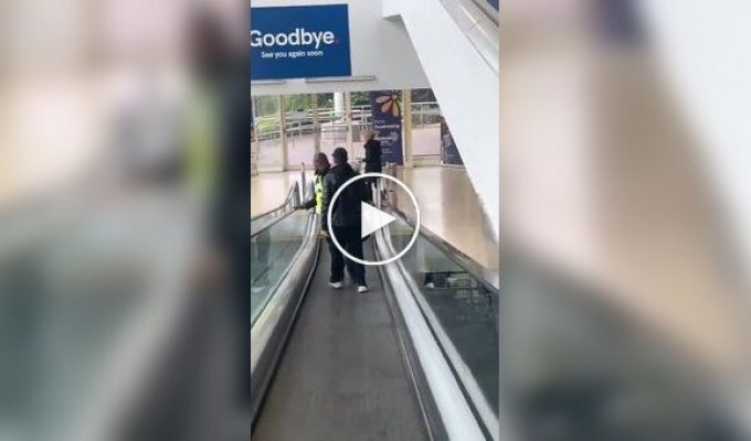 A man tried to leave the store with a backpack full of meat