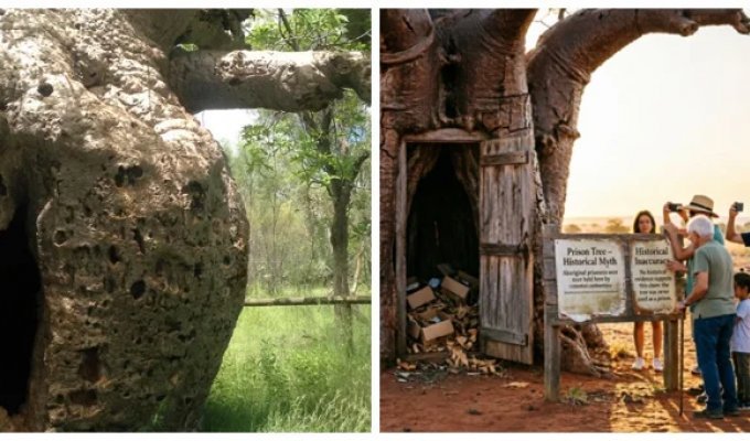 The Prison Inside a Baobab Tree: Australia's Dark Tourism Myth (10 Photos + 2 Videos)