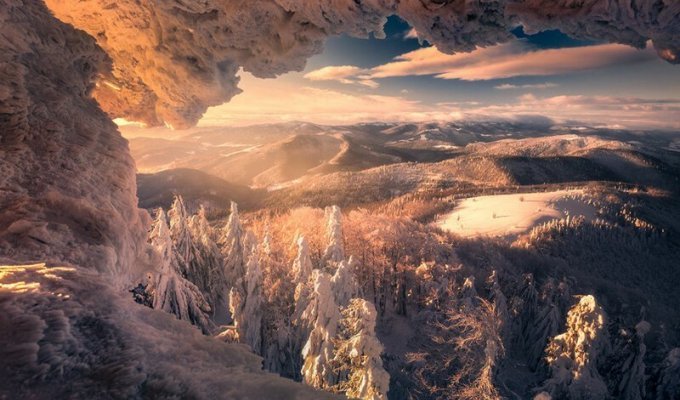 Завораживающая красота польских гор зимой (18 фото)
