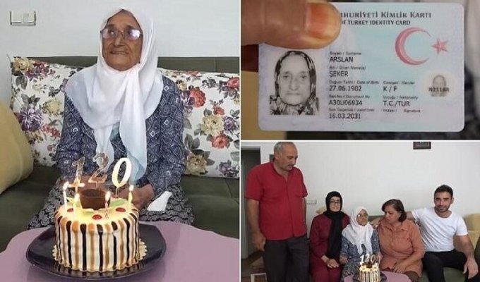 В Турции обнаружилась долгожительница, о которой не знает Книга рекордов Гиннесса (5 фото)