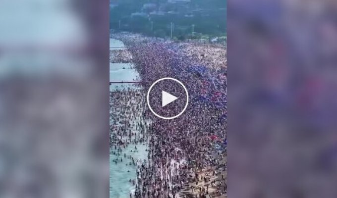 The situation in China during the May holidays