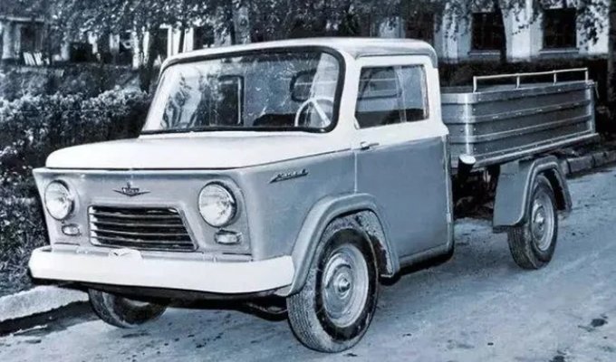 Малоизвестные грузовики Киевского мотоциклетного завода (7 фото)