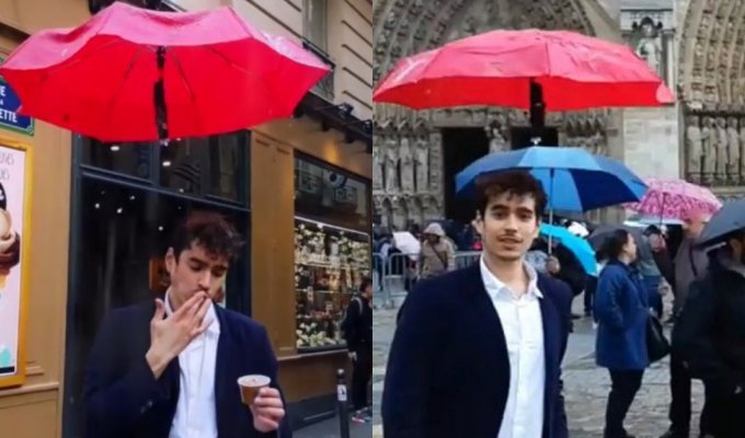 Дрон-зонт: интересный концепт от команды Augmented Magic (3 фото + 1 видео)