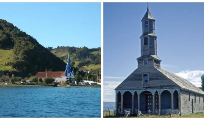 Деревянные храмы Чилоэ: произведения искусства, рождённые на стыке двух миров (24 фото + 1 видео)