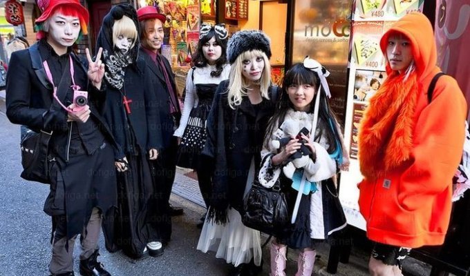 Японская уличная мода (40 фото)