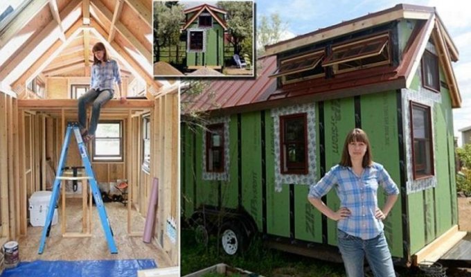 35-летняя женщина избавилась от всех своих вещей, чтобы жить в крошечном доме (9 фото)