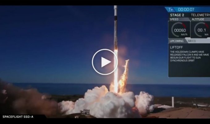 Первая ступень Falcon 9 трижды достигла орбиты и благополучно вернулась