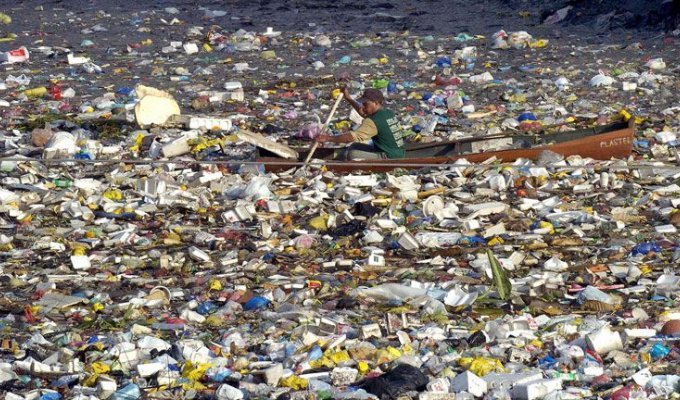Великий мусорный остров (11 фотографий)