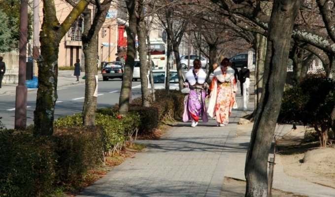 День Совершеннолетия в Японии 2012 (120 фото)