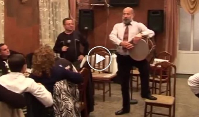 Как играют на нагаре грузин азербайджанец и армянин