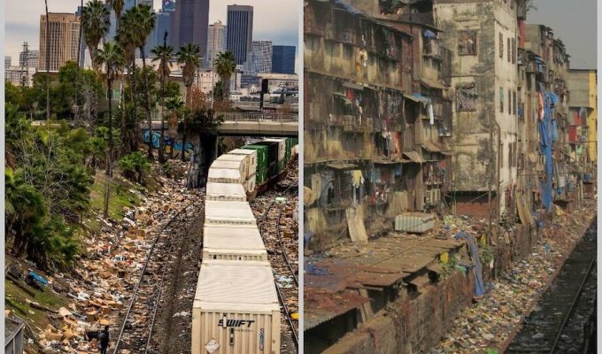 От Лос-Анджелеса до Мумбаи: 14 примеров того, что такое ад в городе (15 фото)
