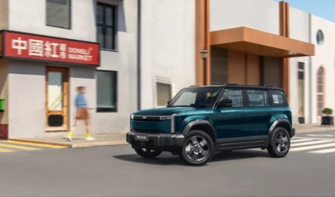 У Chery появился электрокроссовер за 13 тысяч долларов (13 фото)