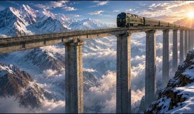 Permafrost and Thin Air: How and Why Chinese Engineers Built the World's Highest Railway (9 Photos)