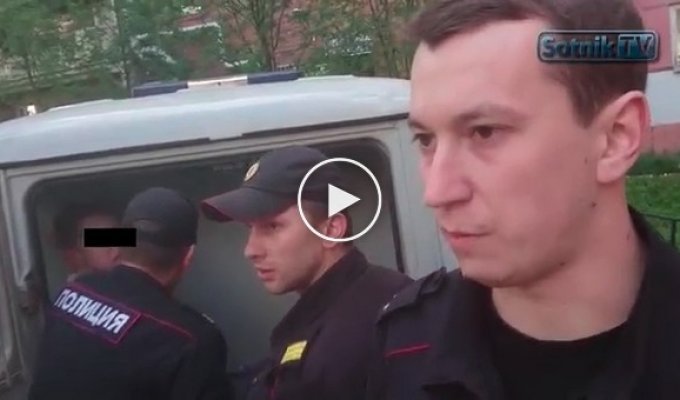 Российские полицейские похищают простого студента