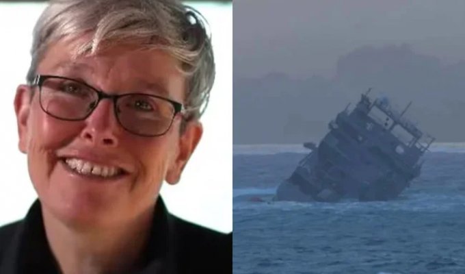 Female captain sank a New Zealand Navy warship (5 photos + 1 video)