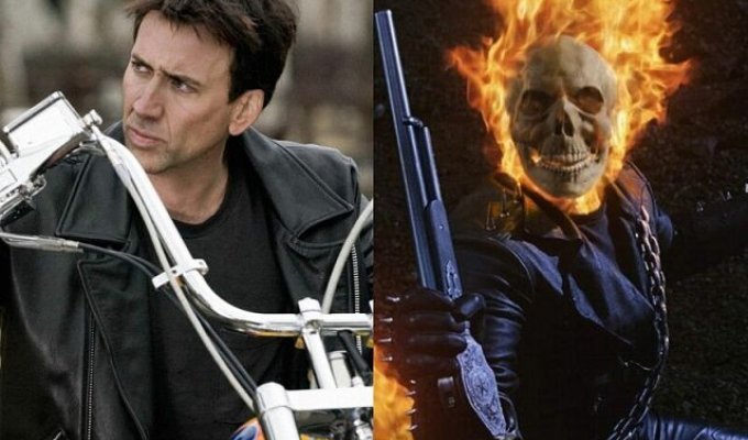 It became known who will become the new “Ghost Rider” (4 photos)