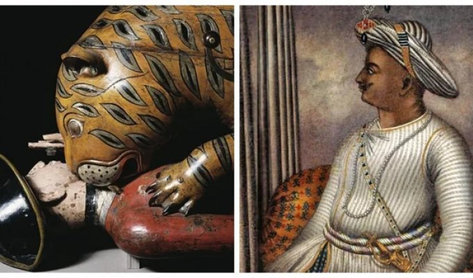 Необычный тигр султана Типу: механическое чудо и  символ ненависти (13 фото + 1 видео)