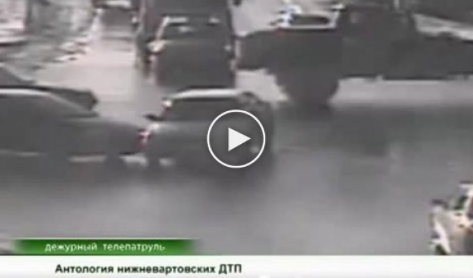Подборка дорожных ситуаций из Нижневартовска
