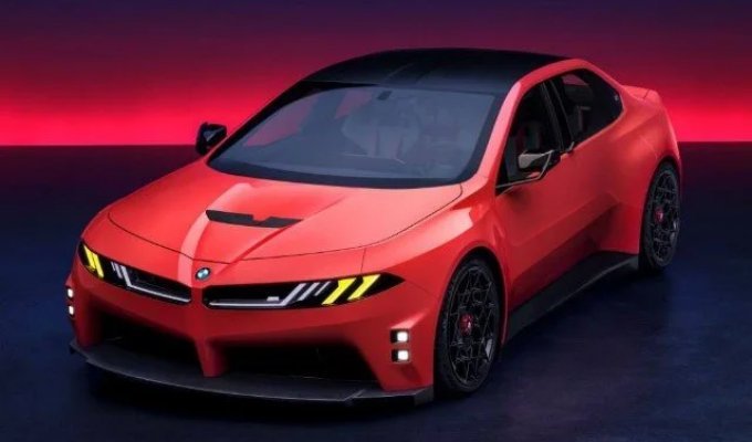 BMW brings the electric M3 to the roads (7 photos)