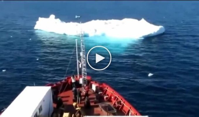 Not the smartest decision by the captain on the ship CCGS Amundsen